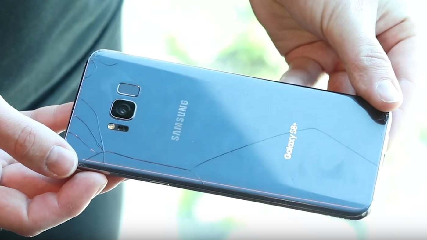 Samsung Galaxy S8: Wie zerbrechlich ist es?