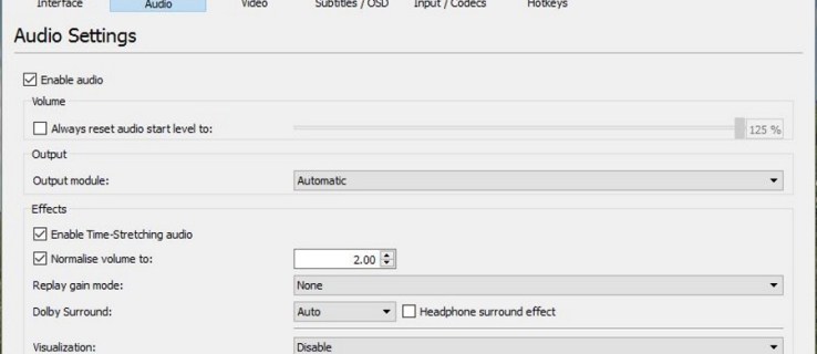 Cum să normalizați volumul în VLC