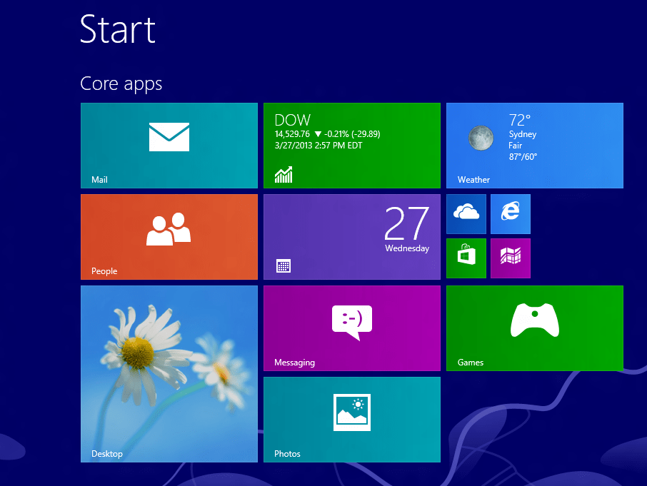 Windows 8.1: çıkış tarihi, yeni özellikler, ekran görüntüleri