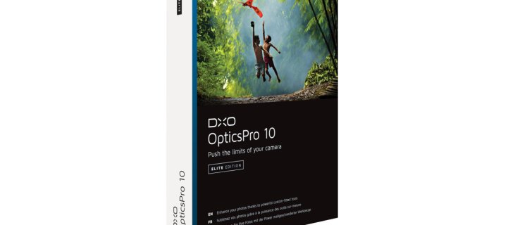 DxO OpticsPro 10 엘리트 리뷰