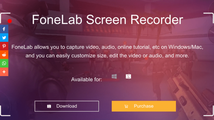 FoneLab 스크린 레코더
