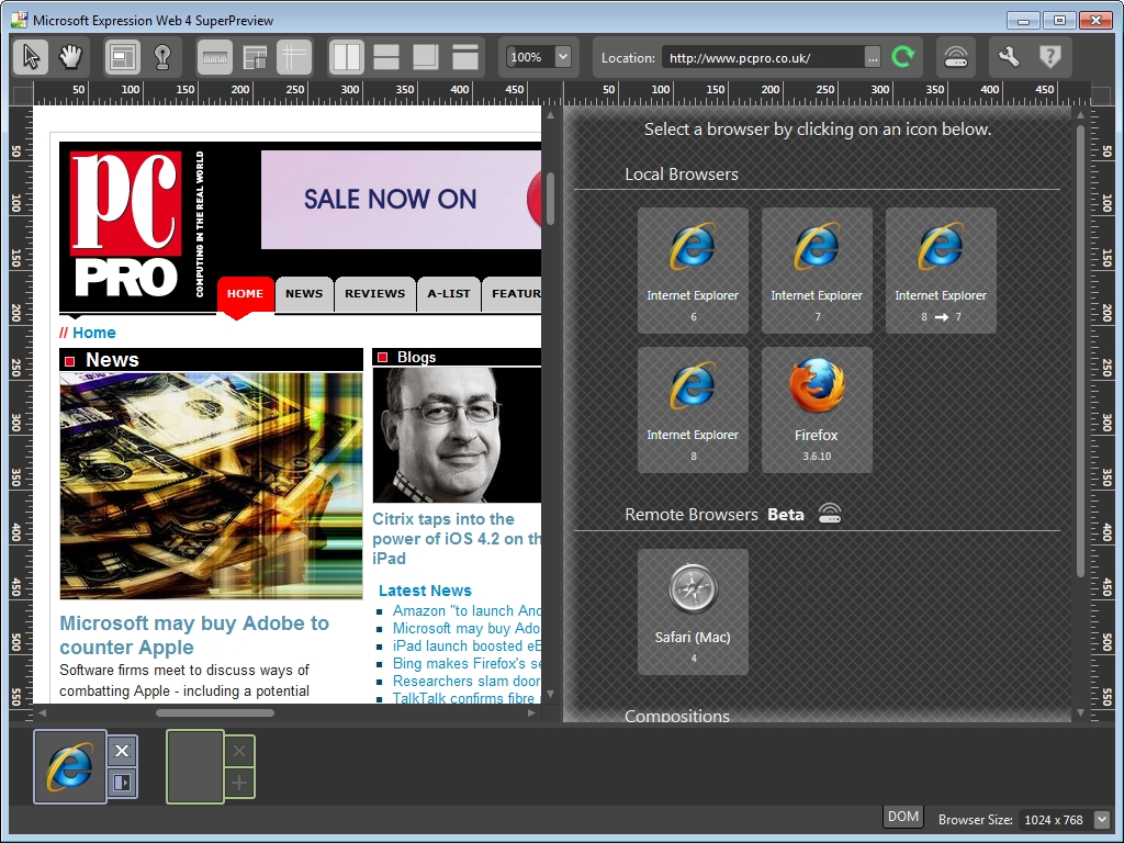 Microsoft Expression Studio 4 Ultimate-Test