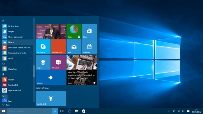 Microsoft Windows 10 배경 화면을 변경하는 방법 - 사진 앱