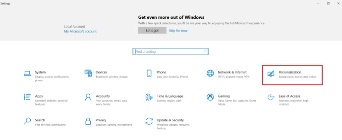Microsoft Windows 10 So ändern Sie das Hintergrundbild - Einstellungen Startmenü