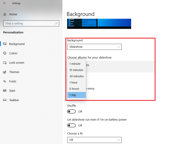 Microsoft Windows 10 바탕 화면을 변경하는 방법 - 배경 개인화