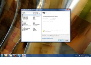 Mémoire en mode Windows XP