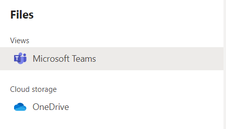 Общий экран Microsoft Teams