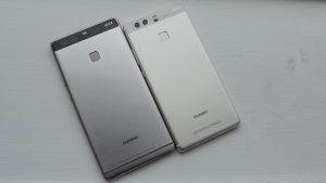 Huawei P9 plus und P9 Hinterkopf an