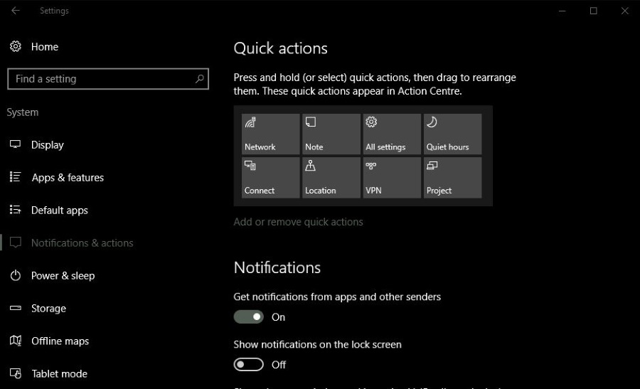 So öffnen Sie das Action Center in Windows 10 und was zu tun ist, wenn Sie dort sind