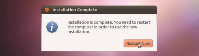 Як встановити Ubuntu, крок шостий
