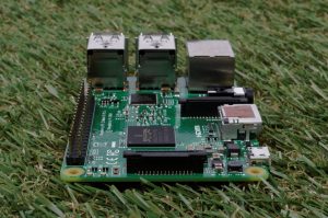 Raspberry Pi 2 Test - Endansicht