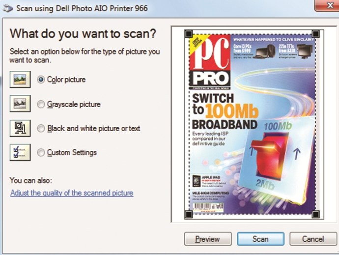 Scanner PC PRO