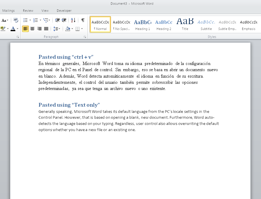 Cum să împiedicați Microsoft Word să schimbe limba de verificare ortografică