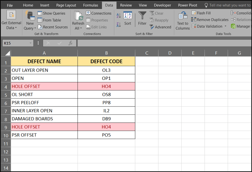 Cum să eliminați rapid duplicatele în Excel