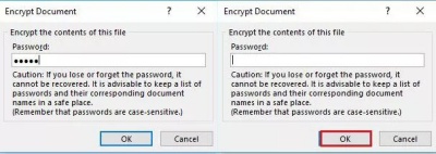 crypter le document