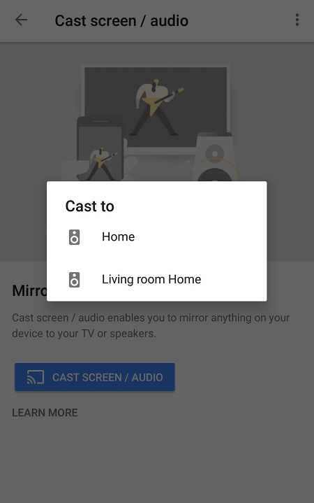 Galaxy S6 Bildschirm auf TV oder PC spiegeln