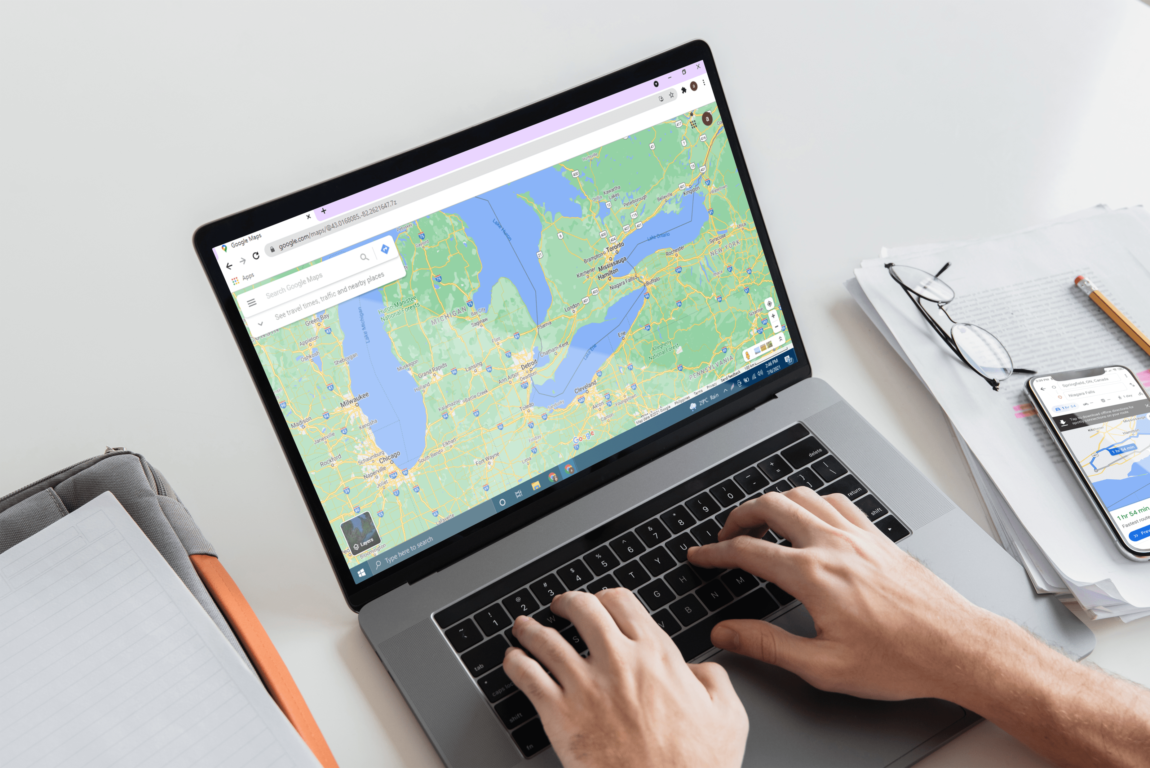 Google Haritalar'da Bir Rota Nasıl Kaydedilir