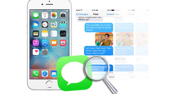 Як шукати в текстових повідомленнях на iPhone